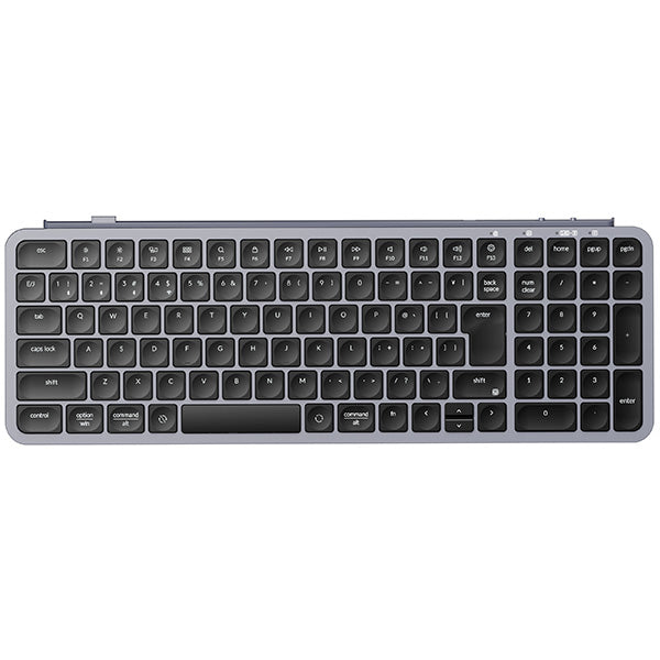 Keychron B2 Pro 有線 / Bluetooth 5.2 / 2.4GHz ワイヤレス 両対応 フルサイズ シザースイッチ ウルトラスリム ワイヤレスキーボード