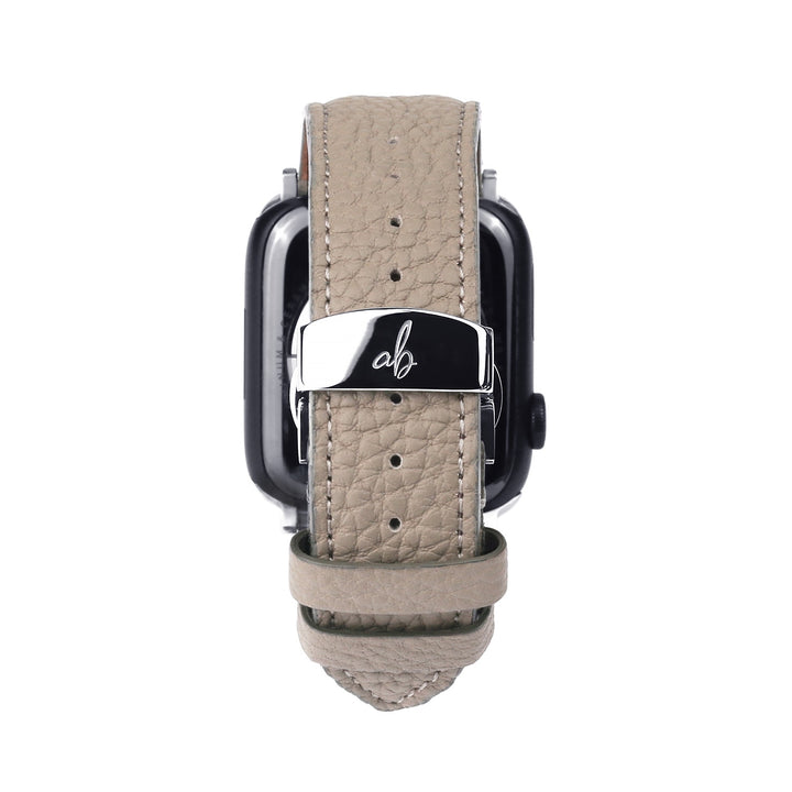 ABBI SIGNATURE Apple Watch 本革 交換ベルト シュランケンカーフバンド 日本製 for 49/46/45/44mm (Ultra2/1,Series10-1,SE)