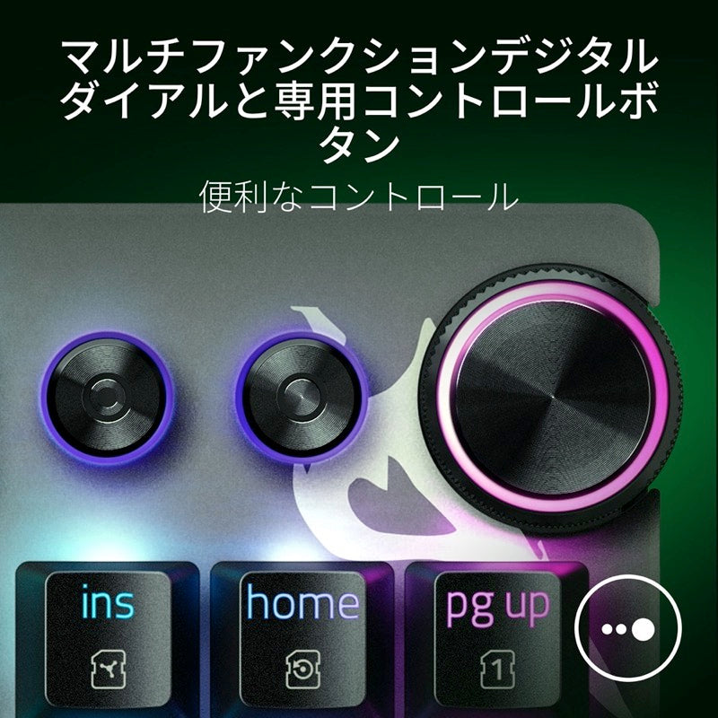 Razer Huntsman V3 Pro Tenkeyless 8KHz 英語配列 有線 アナログオプティカルスイッチ搭載 ゲーミングキーボード NiKo Edition