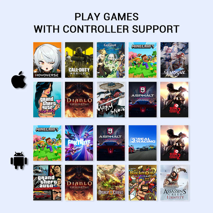 GameSir X5 Lite モバイルゲーミングコントローラー Android / iPhone 16 / 15 シリーズ  iPad mini 有線 Type-C接続