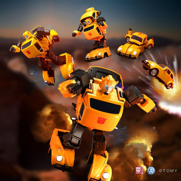 ROBOSEN Flagship Bamblebee トランスフォーマー フラッグシップ バンブルビー  英語版  完全自動変形ロボット タカラトミー完全監修 フォルクスワーゲン 公式ライセンス品