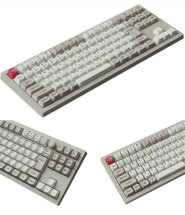 Keychron V3 MAX ワイヤレス カスタムメカニカルキーボード | レトロカラー | Gateron Jupiter スイッチ   | 日本語配列 / 英語配列 | Mac＆Windows対応 | RGBライト |  キークロン