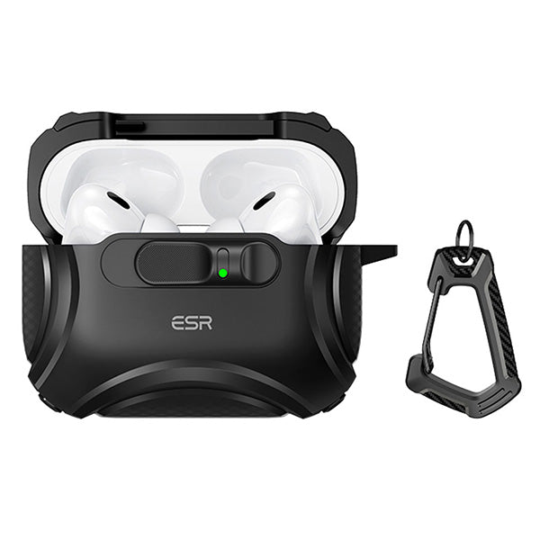 ESR AirPods Pro 3 Cyber MagSafe対応 フリックロックケース