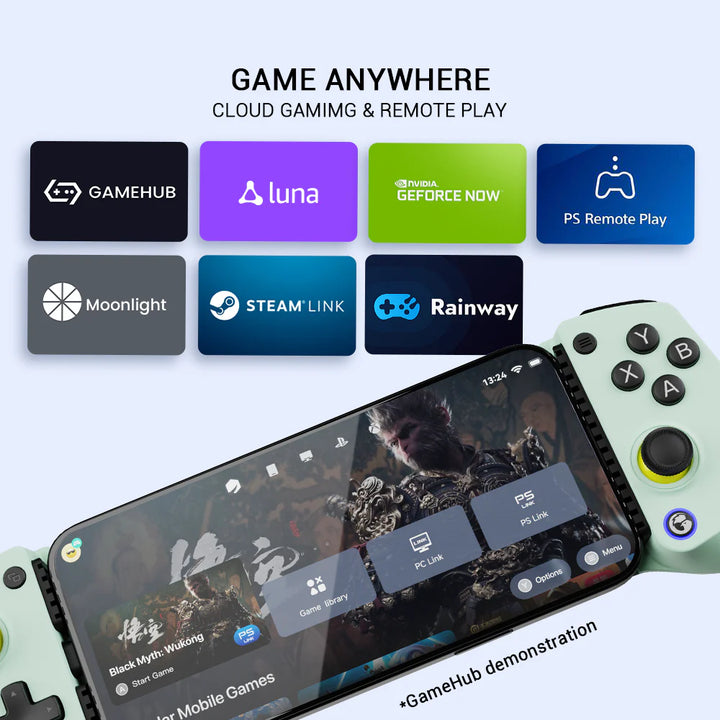GameSir X5 Lite モバイルゲーミングコントローラー Android / iPhone 16 / 15 シリーズ  iPad mini 有線 Type-C接続