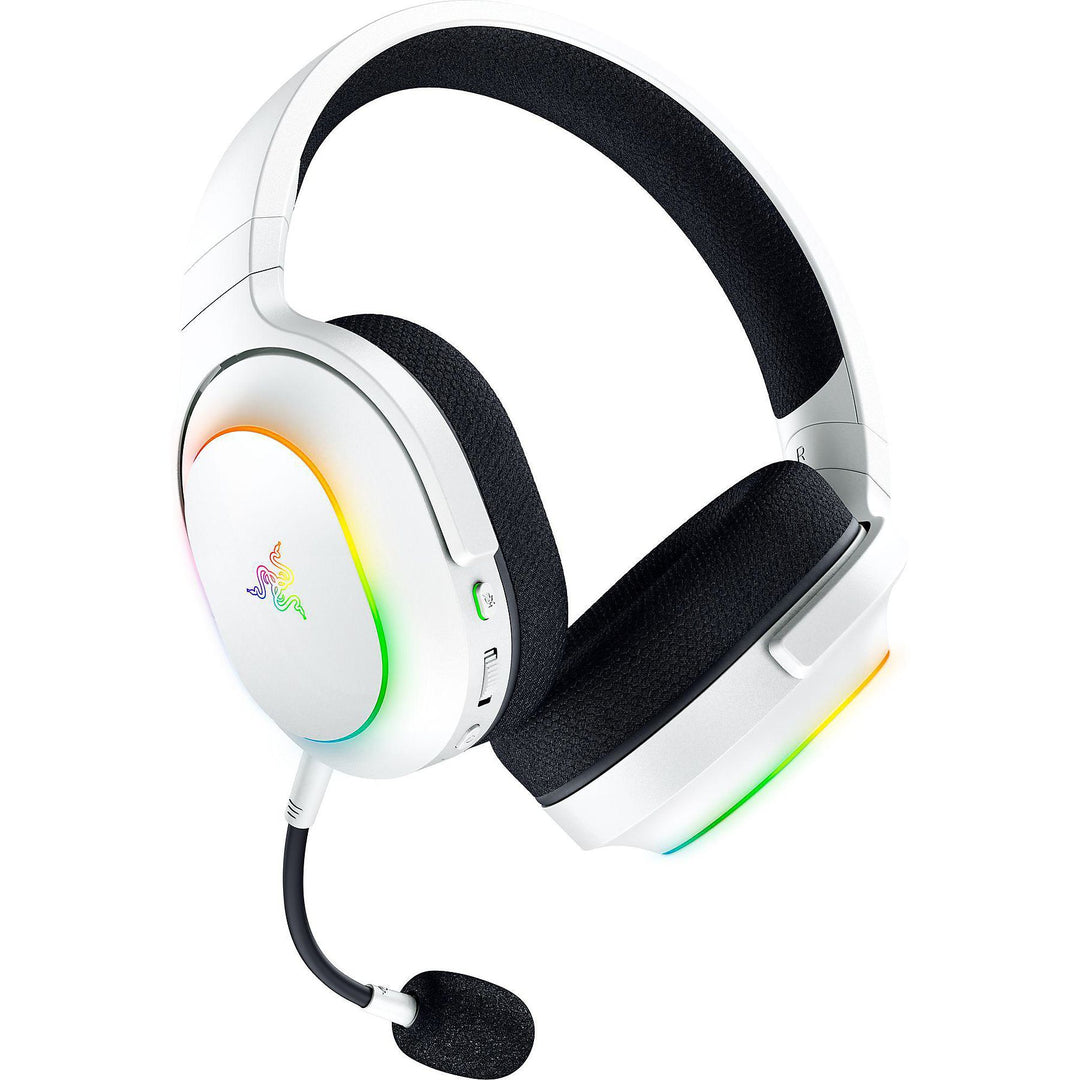 Razer Barracuda X Chroma ワイヤレス ゲーミングヘッドセット White Edition  2.4GHz / Bluetooth 5.2