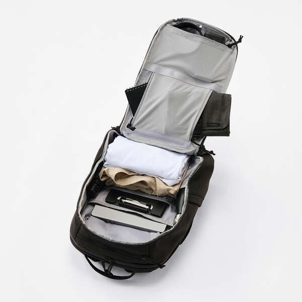 エレコム バックパック MNL CITY PACK CORDURA Ballistic 15.6inch 21L ブラック リュック ビジネス 出張 旅行 BM-MNLBP02BK