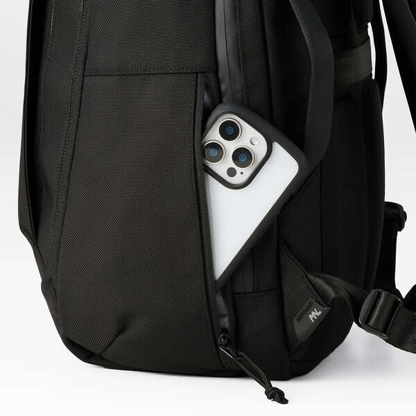 エレコム バックパック MNL CITY PACK CORDURA Ballistic 15.6inch 21L ブラック リュック ビジネス 出張 旅行 BM-MNLBP02BK