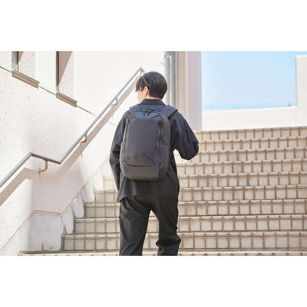 エレコム バックパック MNL CITY PACK CORDURA Ballistic 15.6inch 21L ブラック リュック ビジネス 出張 旅行 BM-MNLBP02BK