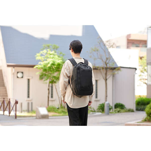 エレコム バックパック MNL CITY PACK CORDURA Ballistic 15.6inch 21L ブラック リュック ビジネス 出張 旅行 BM-MNLBP02BK