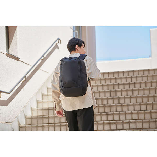 エレコム バックパック MNL CITY PACK CORDURA Ballistic 15.6inch 21L ブラック リュック ビジネス 出張 旅行 BM-MNLBP02BK