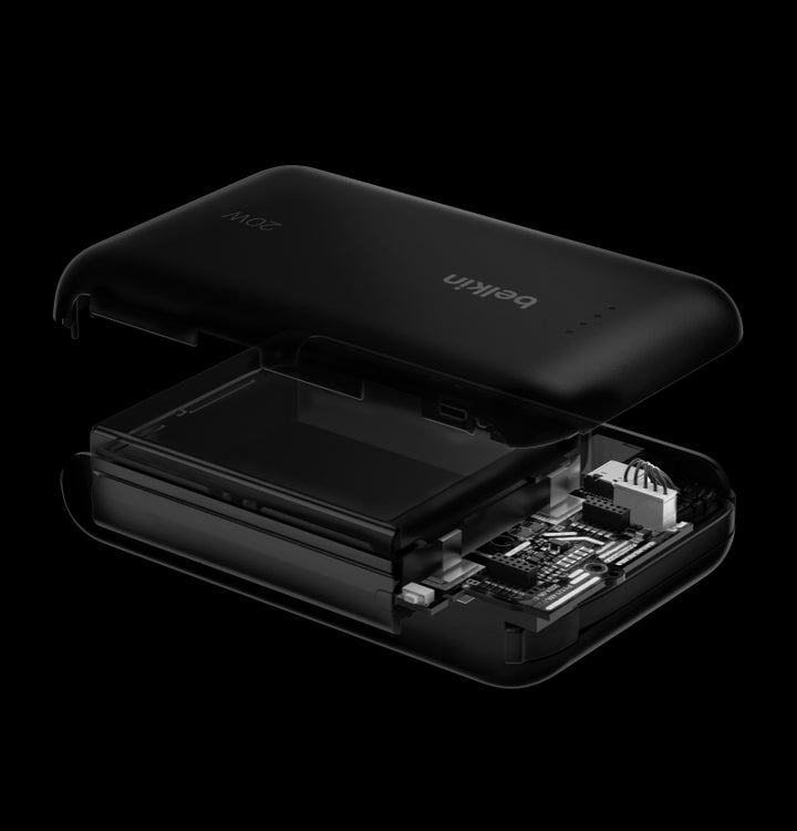 BELKIN BoostCharge 20W ケーブル内蔵 モバイルバッテリー 10000mAh PD対応