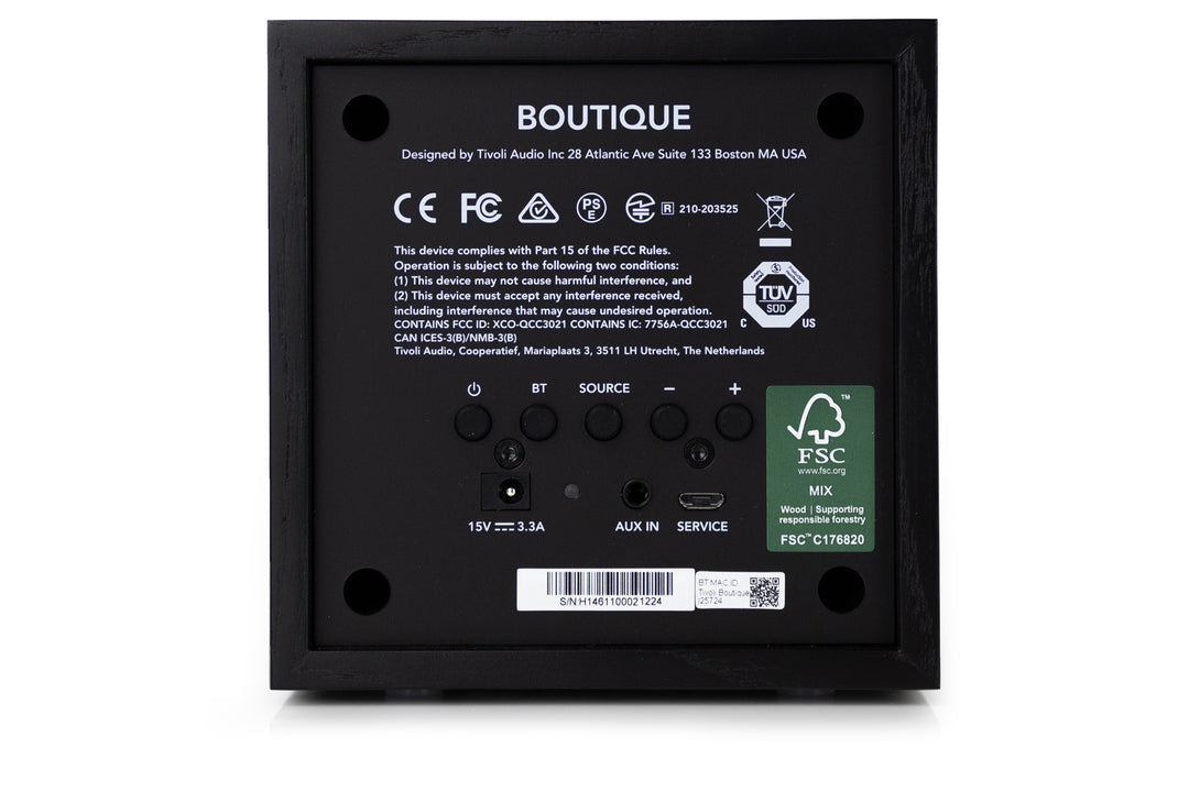 Tivoli Audio Boutique ワイヤレス スピーカー ブティック