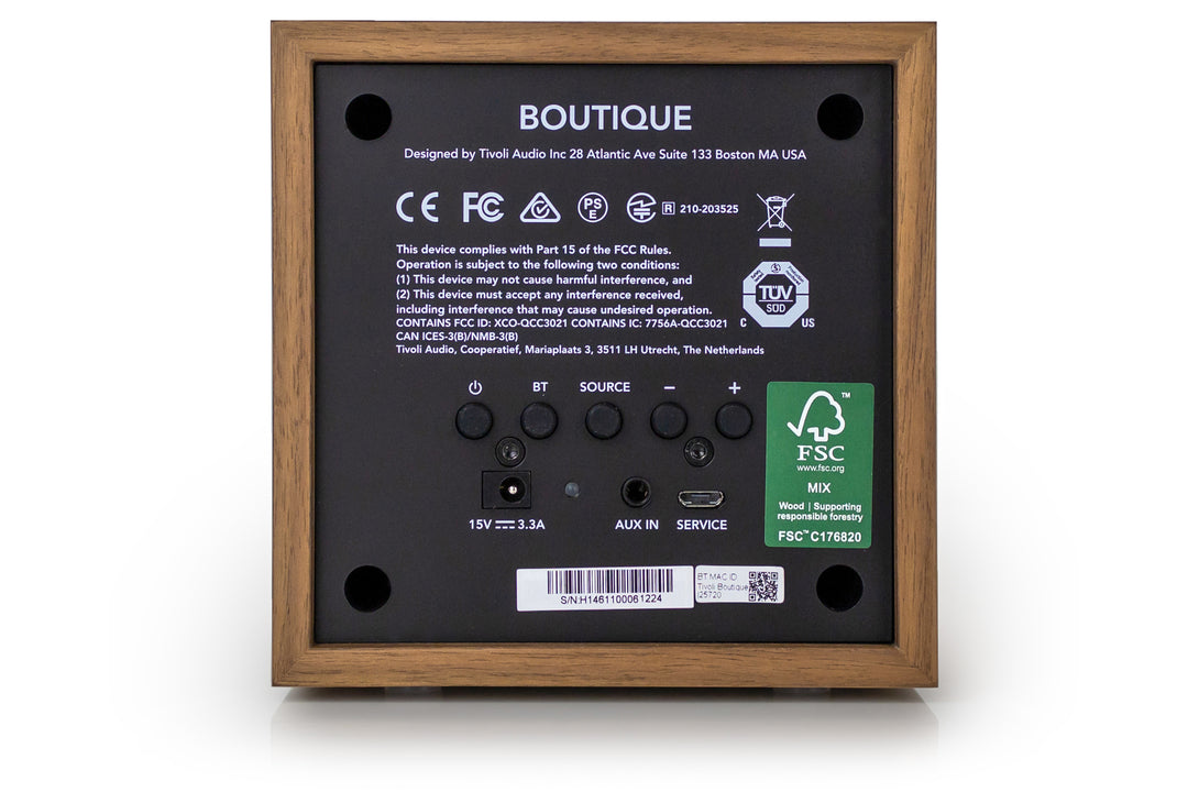 Tivoli Audio Boutique ワイヤレス スピーカー ブティック