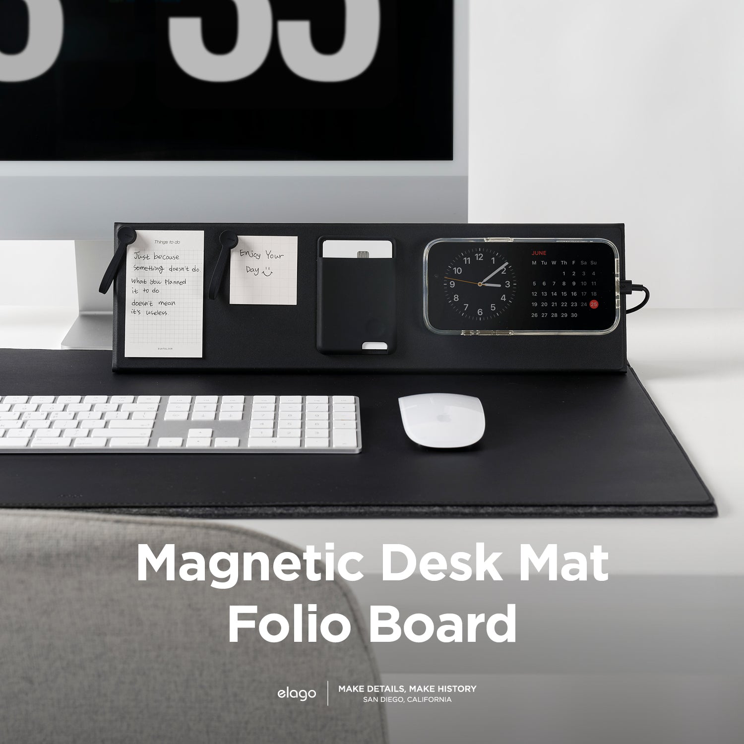 elago SMART MAGNETIC DESK MAT FOLIO BOARD for desk accessories