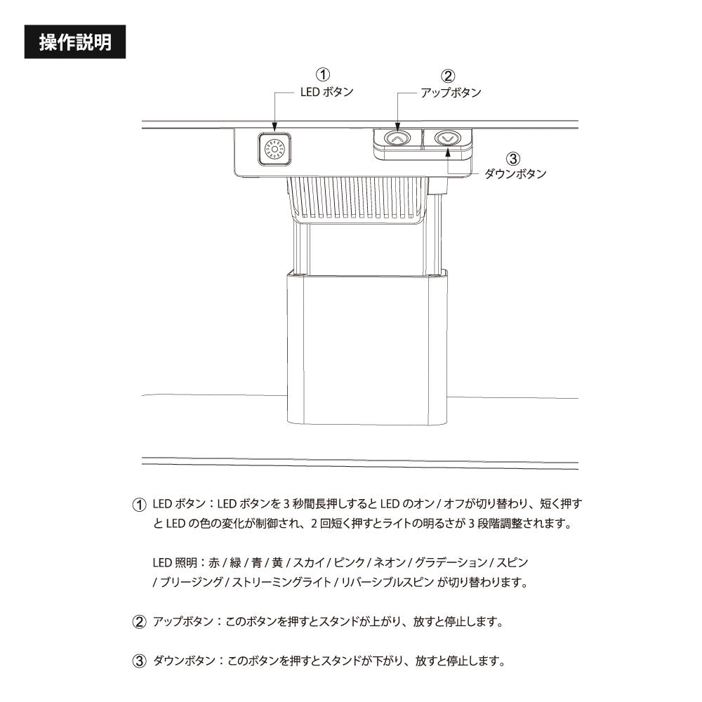 Team GRAPHT Device Centric USBポート付き昇降スタンド PD対応