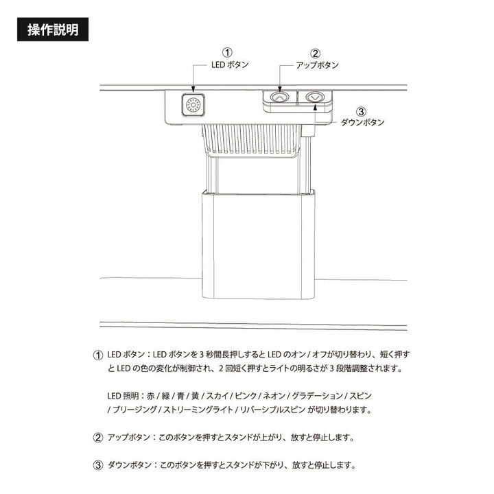 Team GRAPHT Device Centric USBポート付き昇降スタンド PD対応