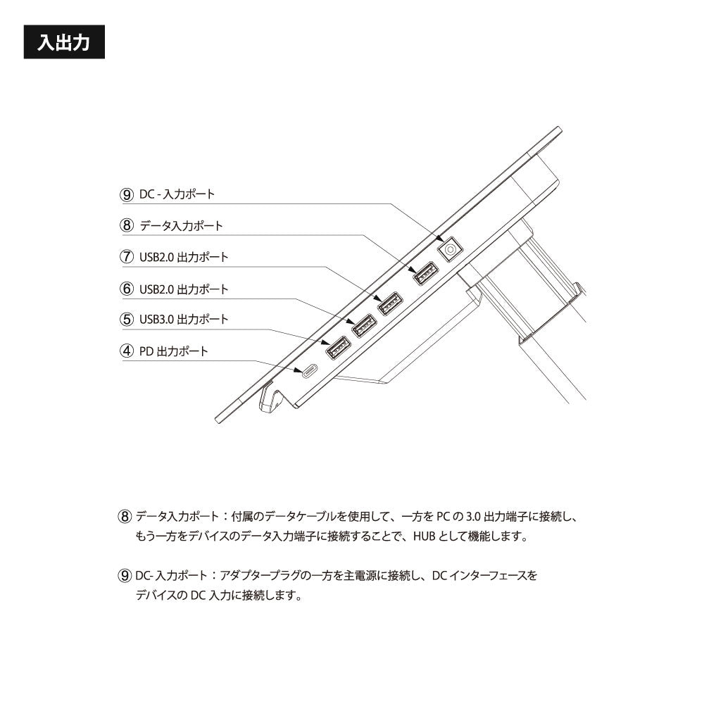 Team GRAPHT Device Centric USBポート付き昇降スタンド PD対応