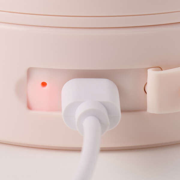 エレコム USB扇風機 ハンズフリー 3way ミラー スタンド機能 ストラップ付 コードレスデスクファン ネックファン ポータブルファン