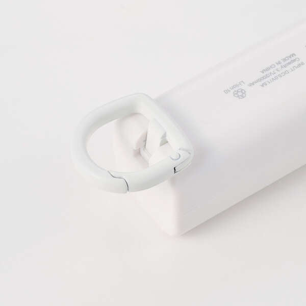 エレコム USB扇風機 ハンズフリー 冷却プレート カラビナ ストラップ付  ポータブルファン デスクファン 暑さ対策