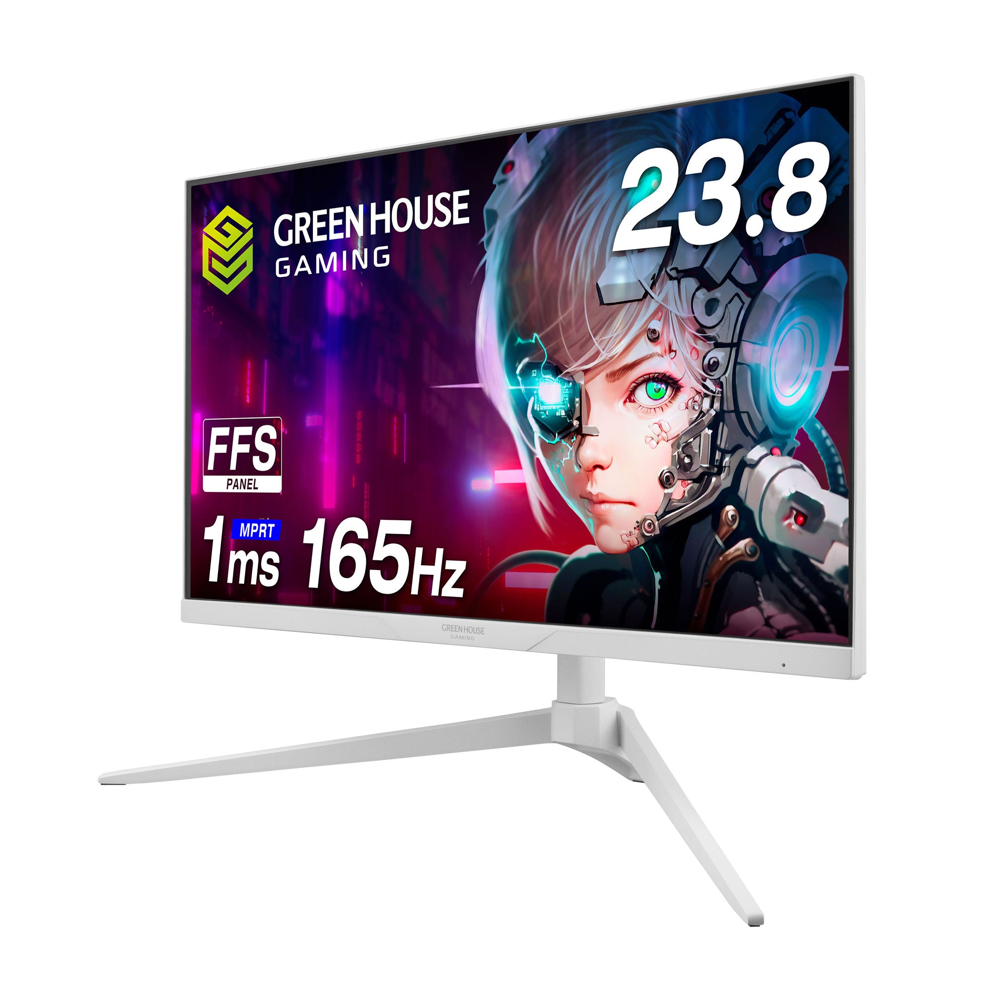 GREEN HOUSE 23.8インチ 165Hz ゲーミングモニター GreenHouse 23.8型 165Hz ゲーミングディスプレイ ゲーミング