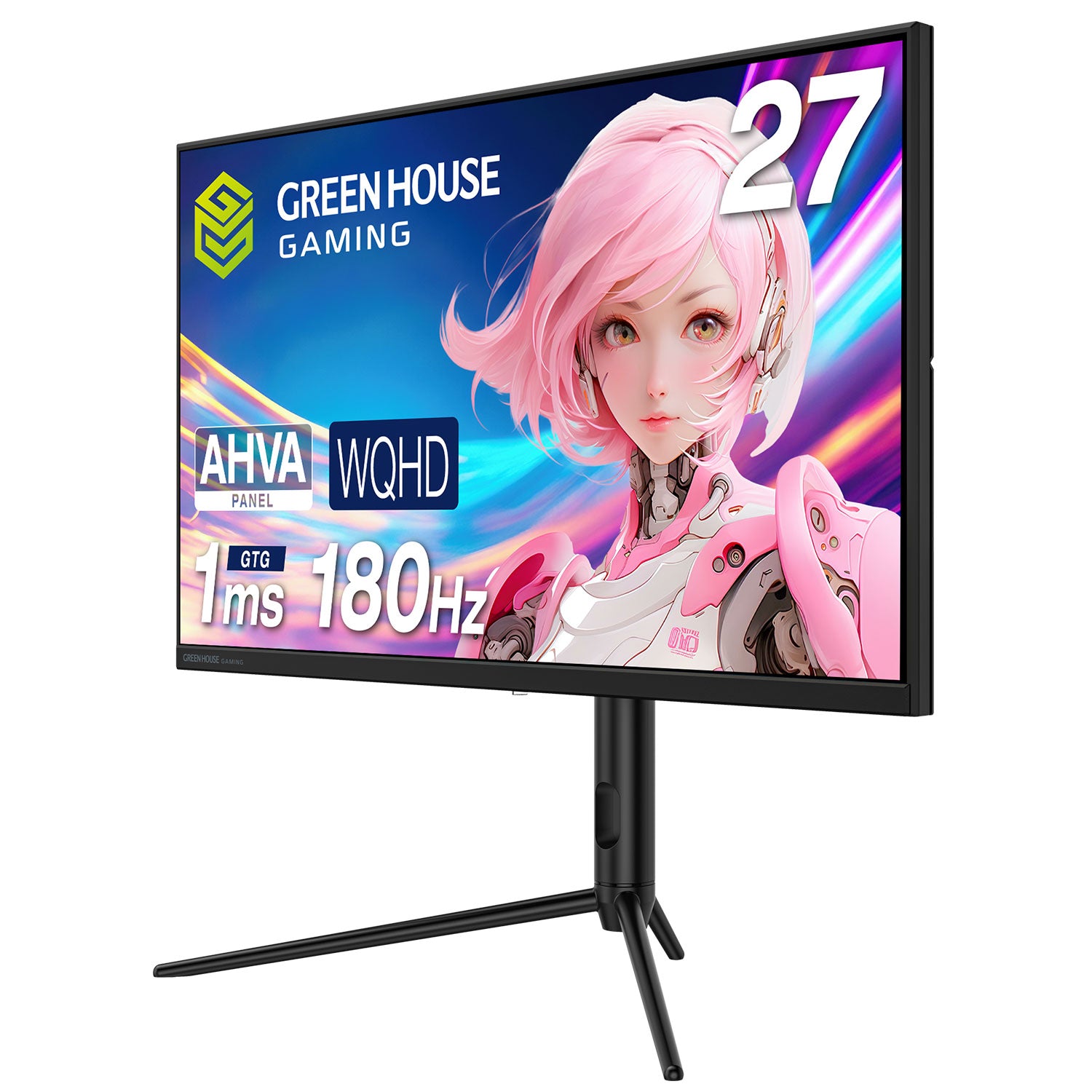 グリーンハウス ゲーミングモニター 27インチ WQHD 165Hz 楽天市場】【期間限定5%OFF】 ゲーミングモニター ディスプレイ