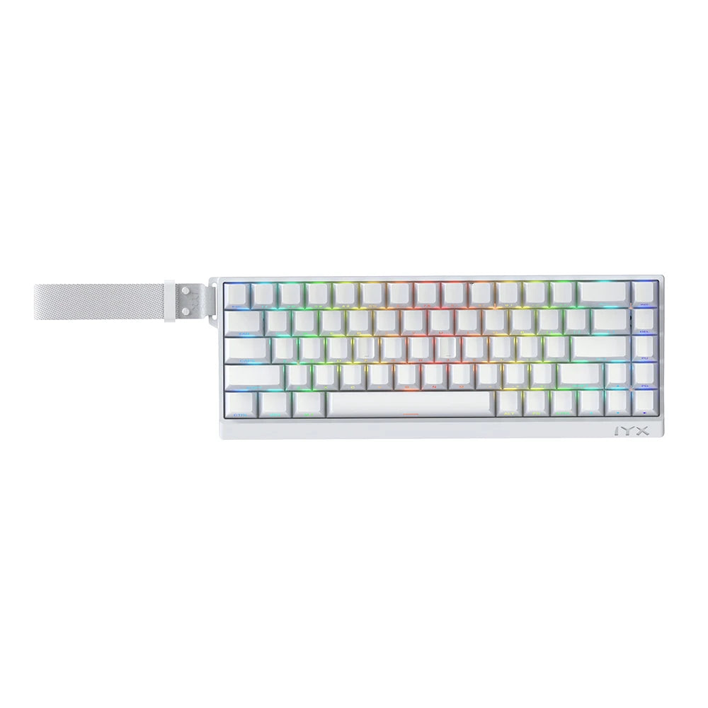 IYX MU68 Pro ラピッドトリガー対応ゲーミングキーボード   英語配列 テンキーレス 68キー 有線 HE 8000Hz RT0.02mm対応 Windows Mac対応