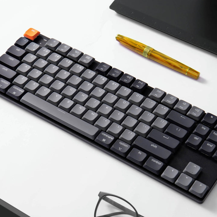 Keychron K1 Version 6 ワイヤレスカスタム・メカニカルキーボード | 英語配列 | Keychron ロープロファイルMX 2.0