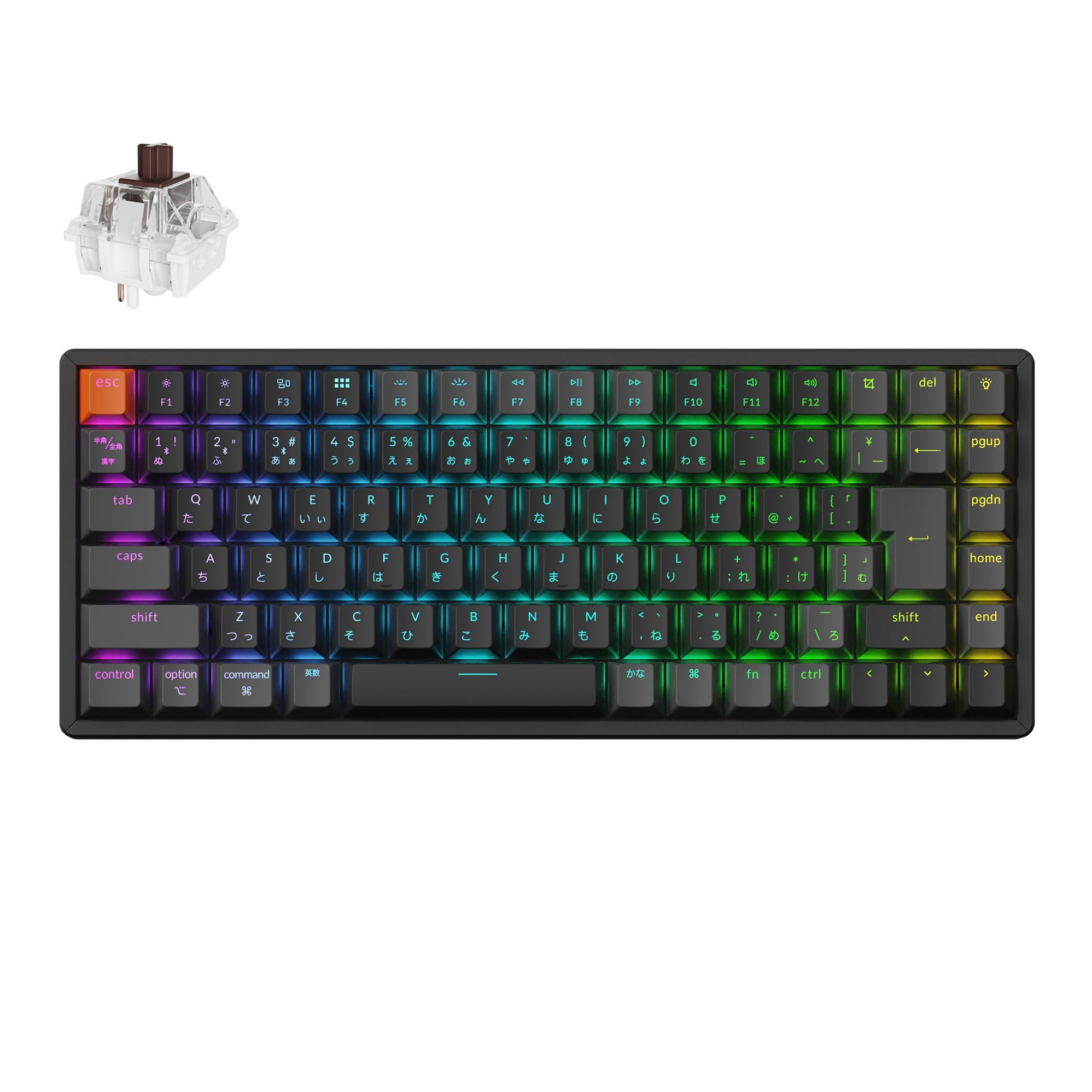Keychron K2 Version 3 ワイヤレス メカニカルキーボード 日本語