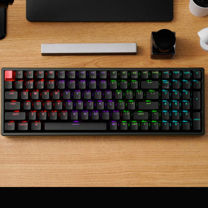 Keychron K4 Version 3 英語配列 ワイヤレス カスタム・メカニカルキーボード | Keychron Superスイッチ | Mac / Windows 対応 | ダブルショットPBTキーキャップ