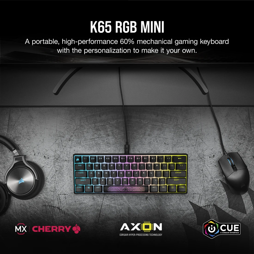 Corsair K65 RGB MINI 日本語配列(かな無し) テンキーレス CHERRY MX Corsair K65 RGB MINI 日本語配列(かな無し) テンキーレス CHERRY MX