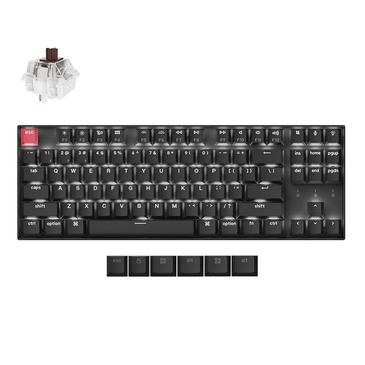 Keychron K8 Version 2 QMK Mac英語配列 有線 / Bluetooth 5.2 Keychron K8 Version 2 QMK Mac英語配列 有線 / Bluetooth 5.2