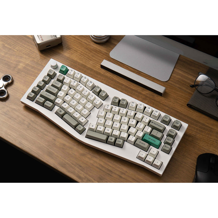 Keychron Q10 Max ワイヤレス カスタムメカニカルキーボード Aliceレイアウト Gateron Jupiter RGBライト  Mac Windows対応