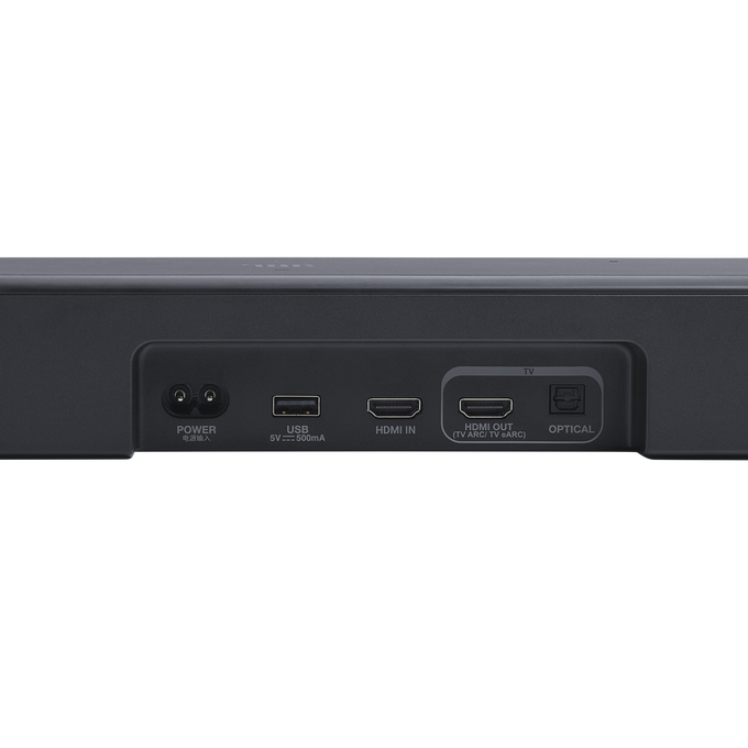 JBL BAR500MK2 Dolby Atmos 5.1ch サウンドバーシステム サブウーファー付属 ブラック | MultiBeam 3.0 | Wi-Fiストリーミング | Bluetooth接続対応