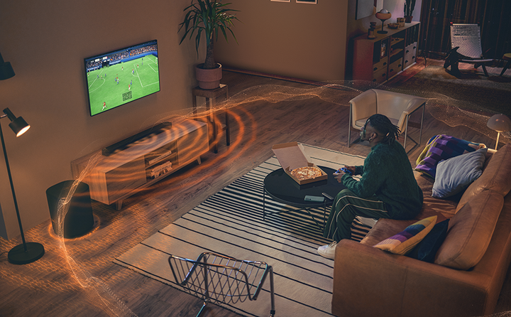 JBL BAR500MK2 Dolby Atmos 5.1ch サウンドバーシステム サブウーファー付属 ブラック | MultiBeam 3.0 | Wi-Fiストリーミング | Bluetooth接続対応