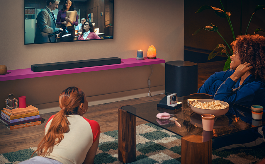 JBL BAR500MK2 Dolby Atmos 5.1ch サウンドバーシステム サブウーファー付属 ブラック | MultiBeam 3.0 | Wi-Fiストリーミング | Bluetooth接続対応
