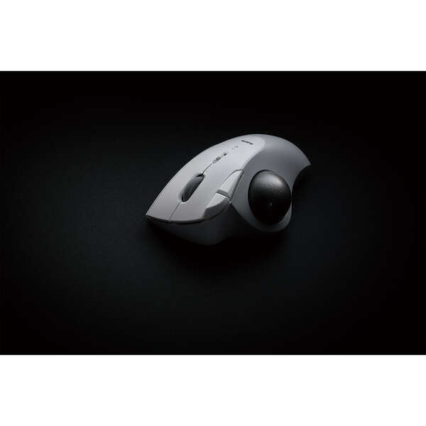 エレコム トラックボール マウス IST Bluetooth 5.3 5ボタン ベアリングユニット エルゴノミクス