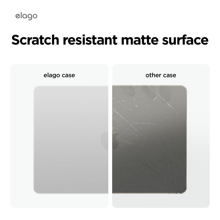 elago MacBook Air 13インチ M3 2024 / M2 2022 SLIM HARD CASE スリムハードケース Frosted Clear