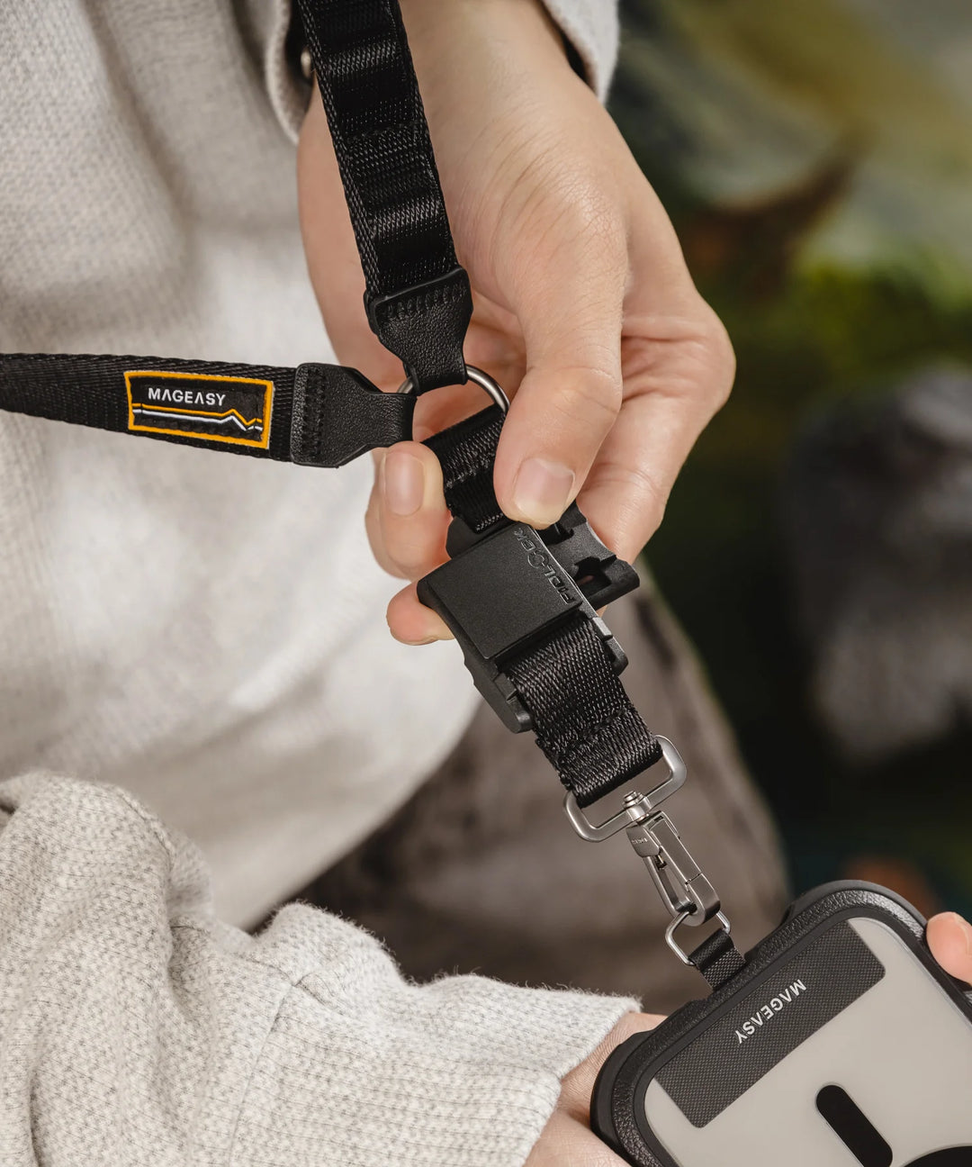 MagEasy Utility Strap Mono (20mm) for SMART PHONE ネックストラップ スマホストラップ