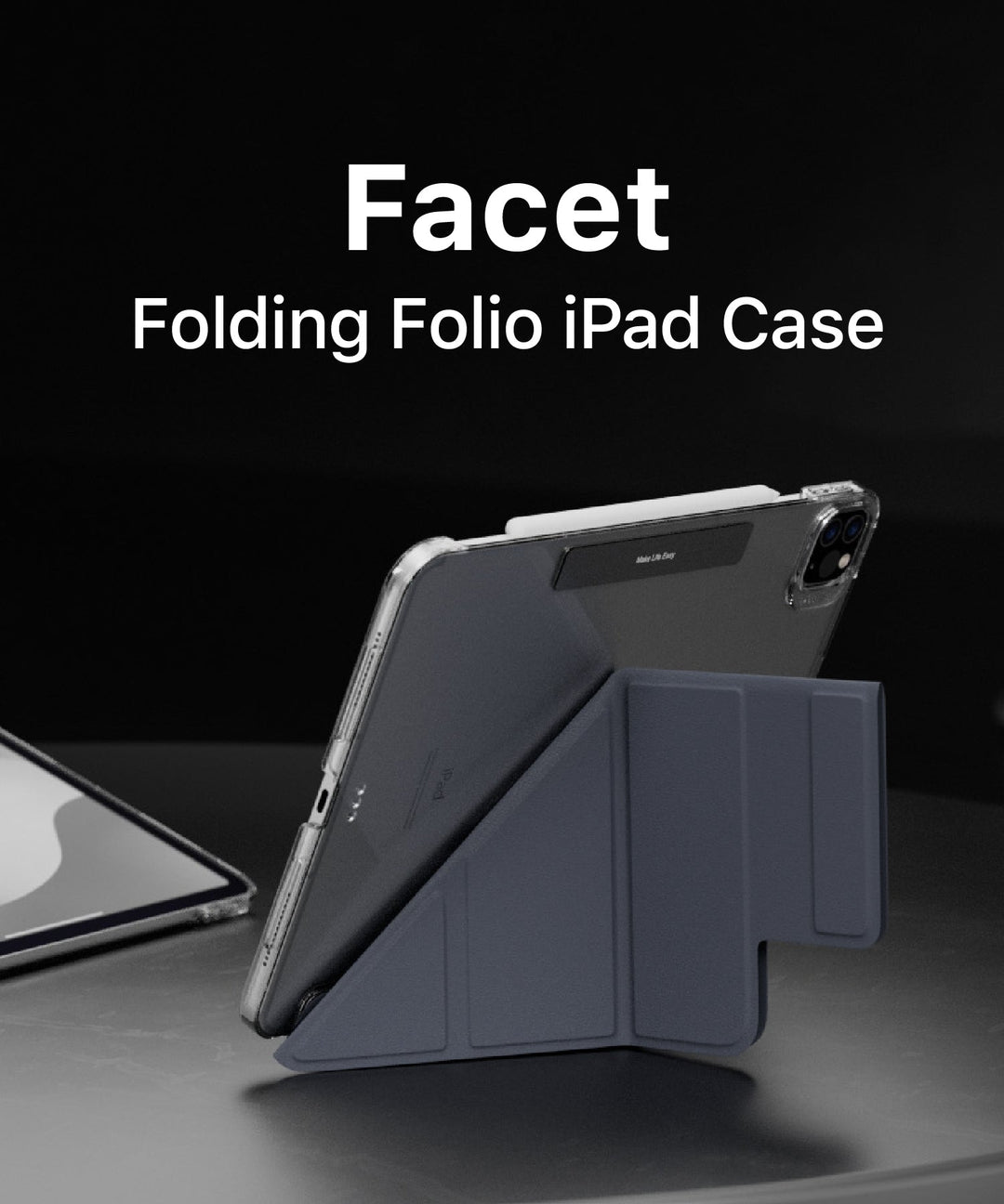 MagEasy iPad Air  iPad Air 13インチ / 11インチ (2025-2024 M3/M2)  FACET iPadケース