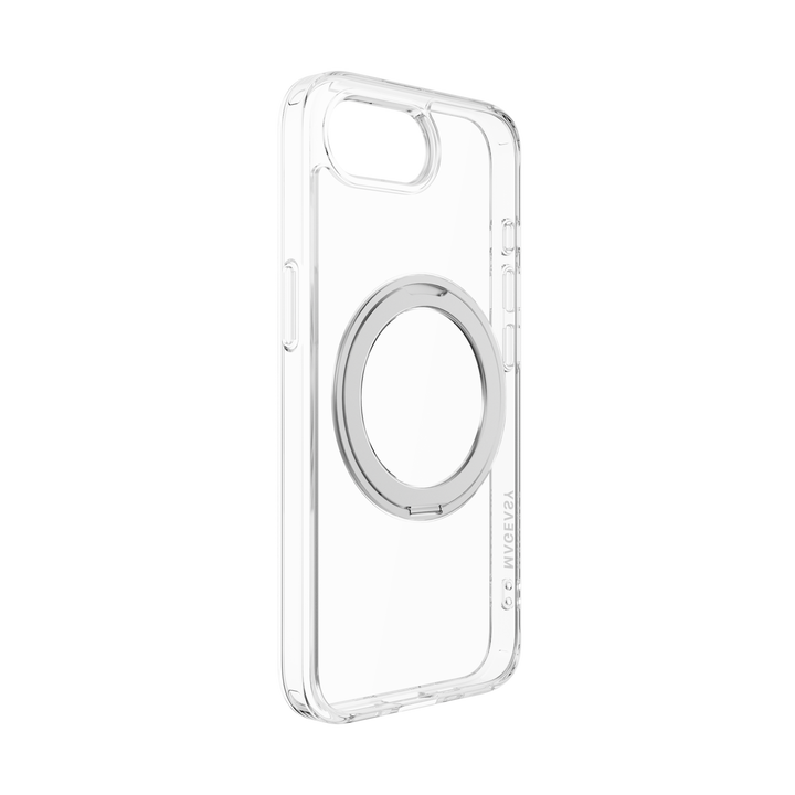 MagEasy  iPhone 16e 2025年モデル MagStand 360 M MagSefe対応スタンド付き 耐衝撃ケース Transparent スマホケース アイフォン