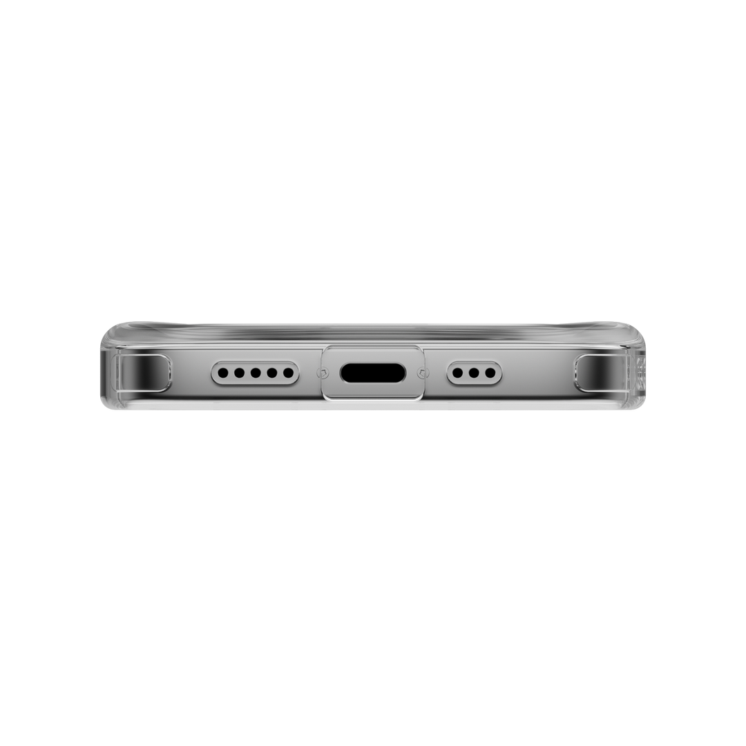 MagEasy  iPhone 16e 2025年モデル MagStand 360 M MagSefe対応スタンド付き 耐衝撃ケース Transparent スマホケース アイフォン