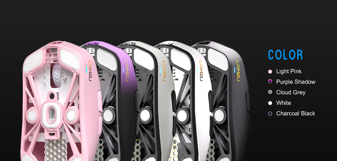 LAMZU Maya X 8Kレシーバー付属 超軽量 約47g ワイヤレスゲーミング LAMZU Maya X 8Kレシーバー付属 超軽量 約47g ワイヤレスゲーミング