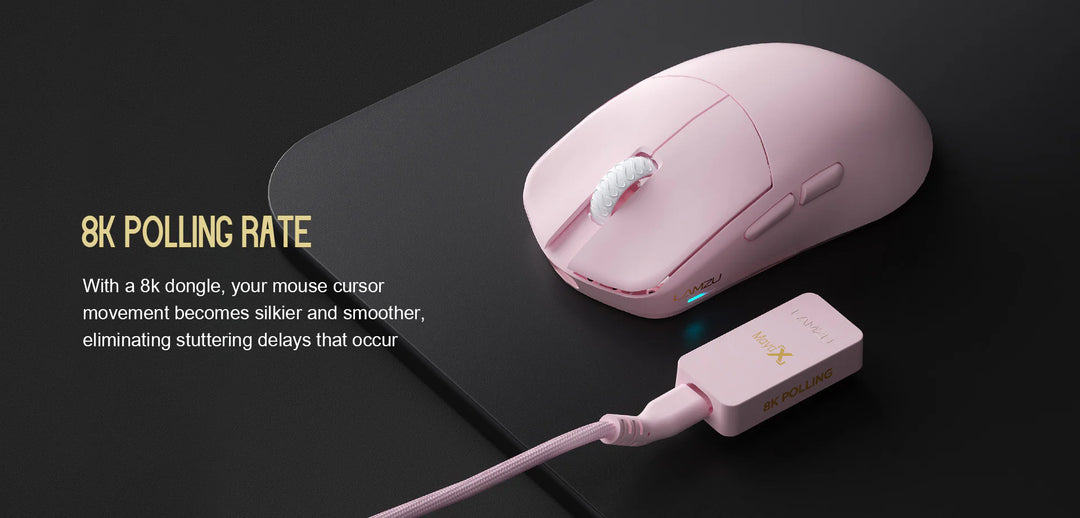 LAMZU Maya X 8Kレシーバー付属 超軽量 約47g ワイヤレスゲーミング LAMZU Maya X 8Kレシーバー付属 超軽量 約47g ワイヤレスゲーミング