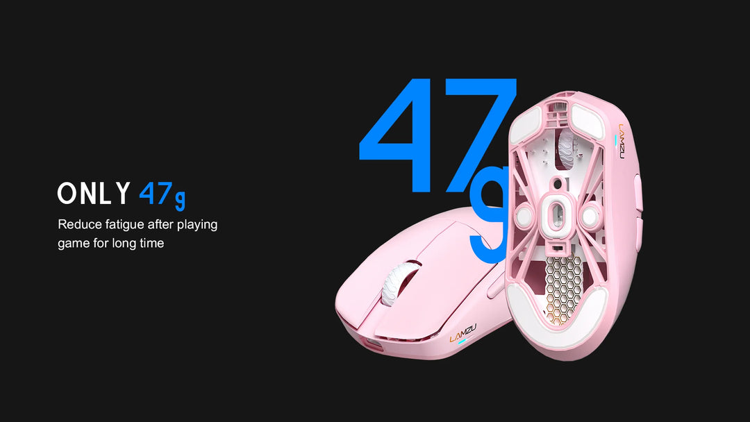 ラットマウス様 8点セット LAMZU Maya X 8Kレシーバー付属 超軽量 約47g ワイヤレス