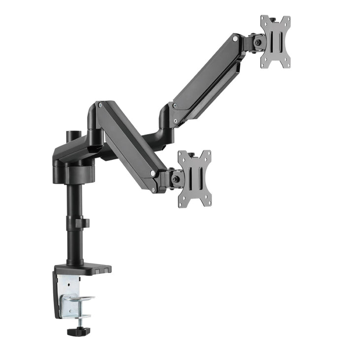 ARCHISS Monitor Arm Basic デュアルモニター対応 ガススプリング式 液晶モニターアーム 4軸 ブラック