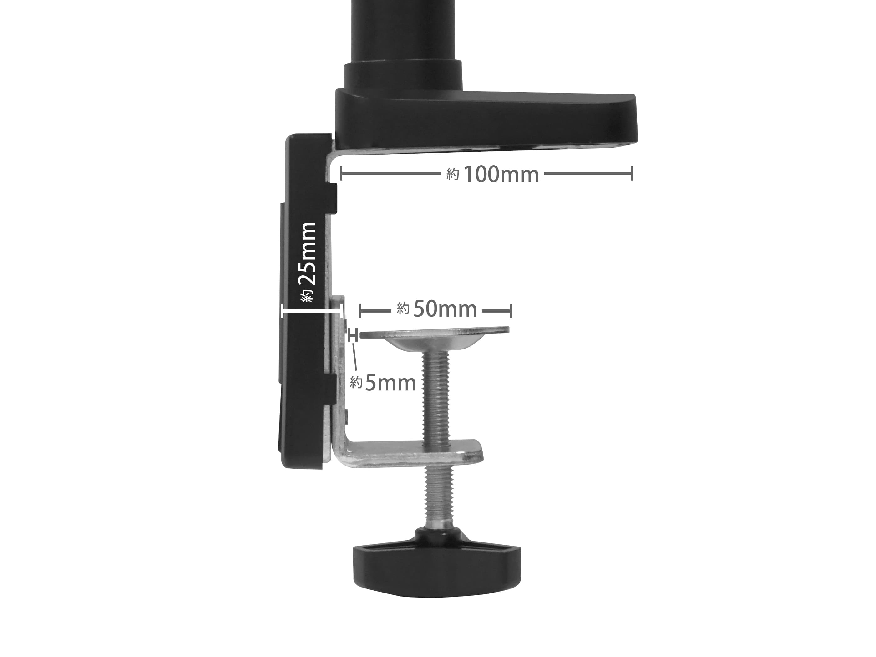 ARCHISS Monitor Arm Basic デュアルモニター対応 ガススプリング式