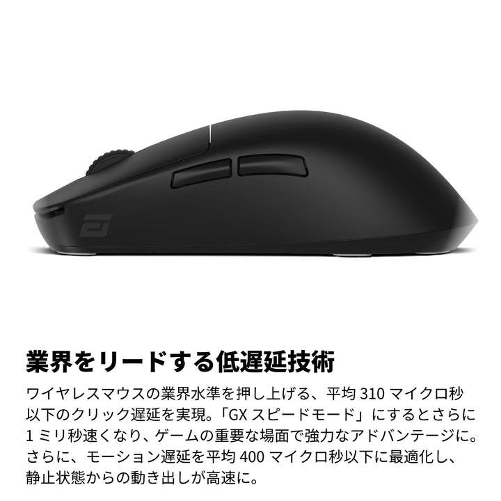 ENDGAME GEAR OP1w 4K ワイヤレスゲーミングマウス 4Kドングル付属 Kailh GX スイッチ PixArt PAW3395センサー
