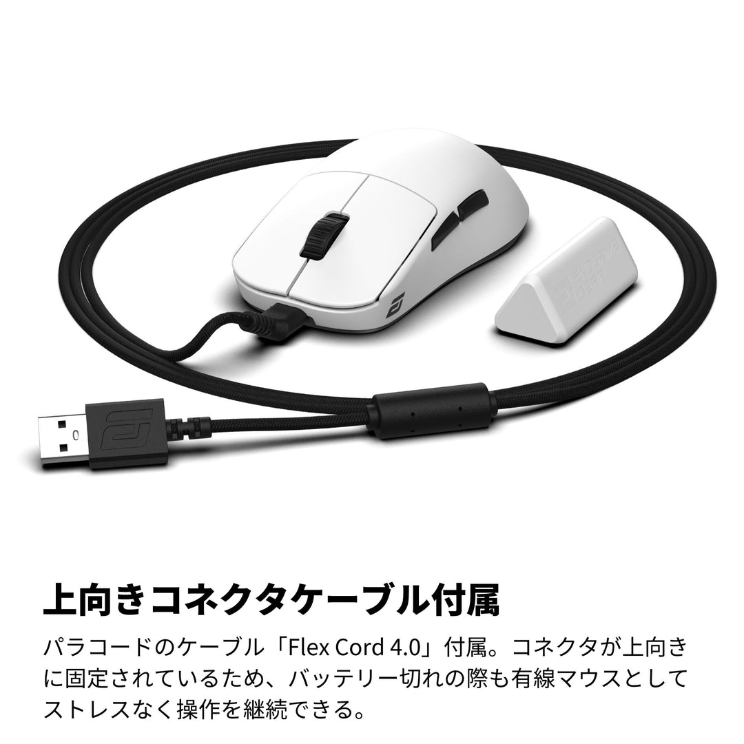 ENDGAME GEAR OP1w 4K ワイヤレスゲーミングマウス 4Kドングル付属 Kailh GX スイッチ PixArt PAW3395センサー