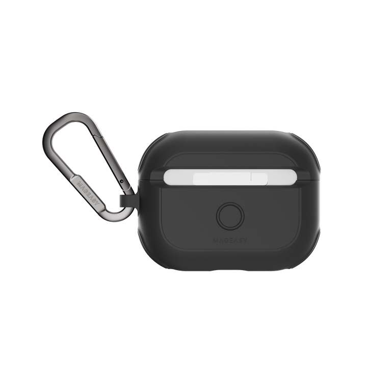 MagEasy AirPods Pro 第 2 / 1世代 ストラップ & カラビナ付き耐衝撃ケース Odyssey with Wrist Strap