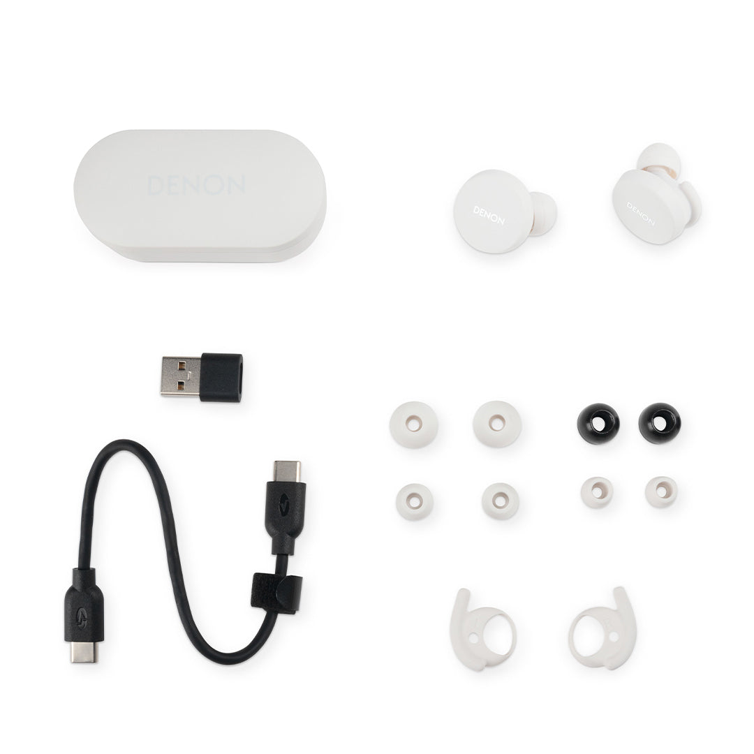 DENON PerL True Wireless Earbuds ハイブリッドノイズキャンセリング